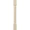 Ekena Millwork 3 3/4"W x 3 3/4"D x 35 1/2"H Richmond Fluted Cabinet Column, Rubberwood COL03X03X35RIRW - alternate 3
